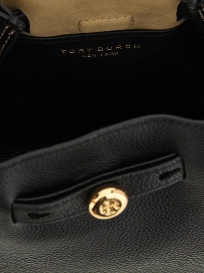 Tory Burch Romy Bucket Bag Black