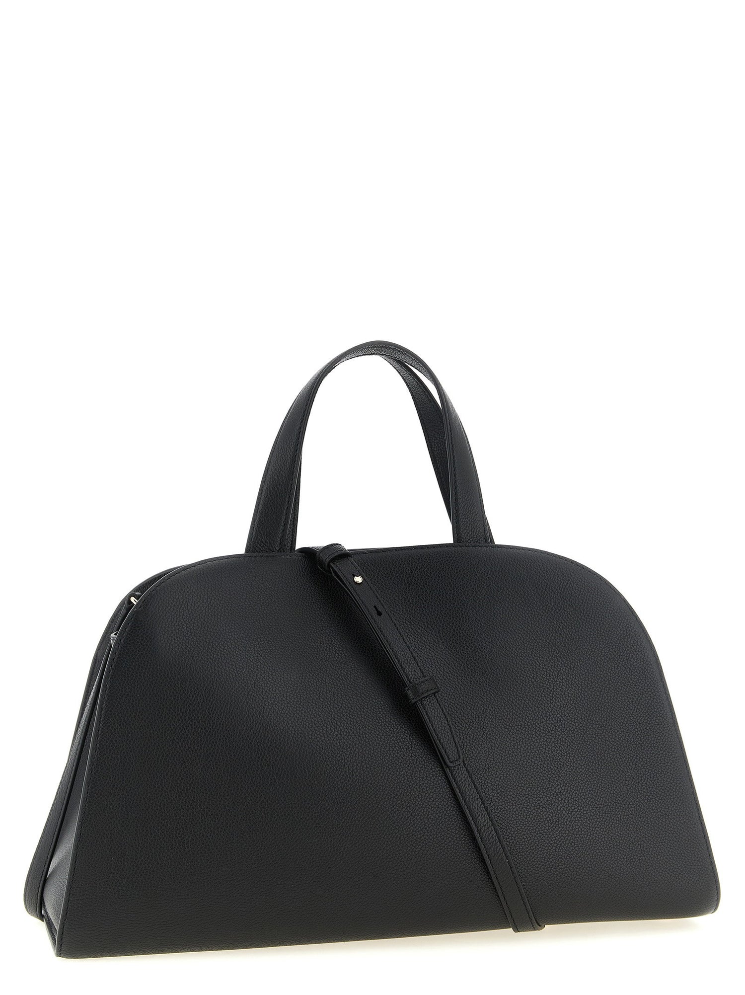 Tory Burch Romy Bauletto Handbag Black