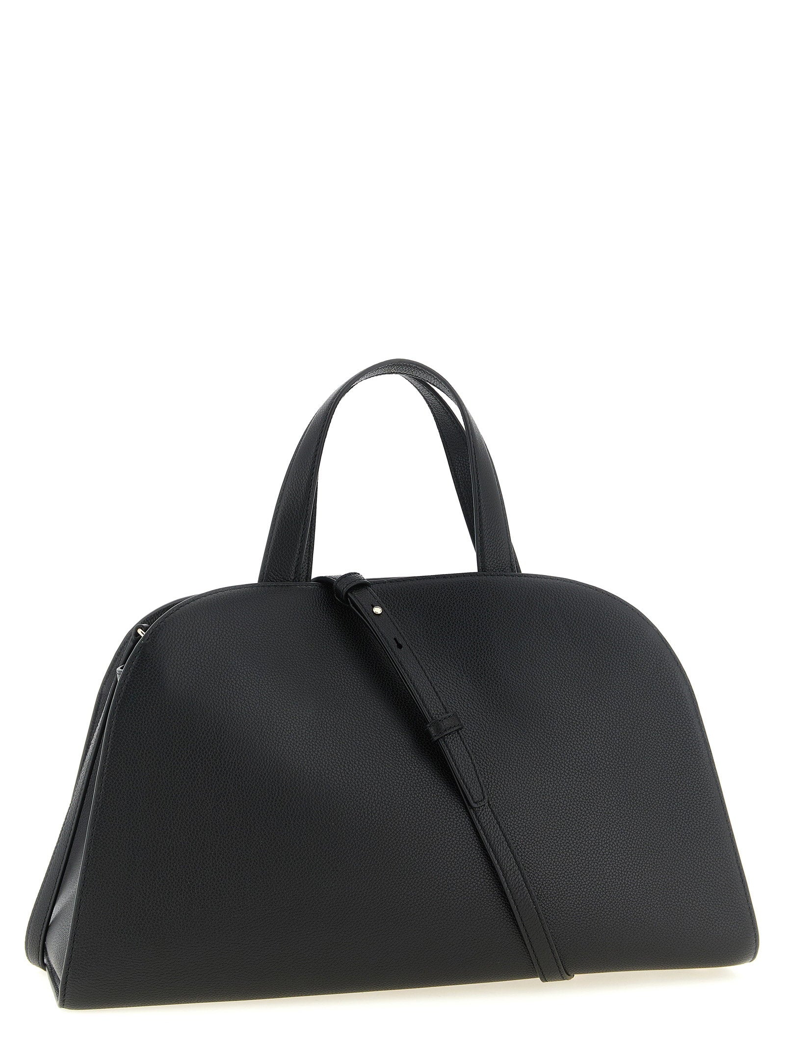Tory Burch Romy Bauletto Handbag Black