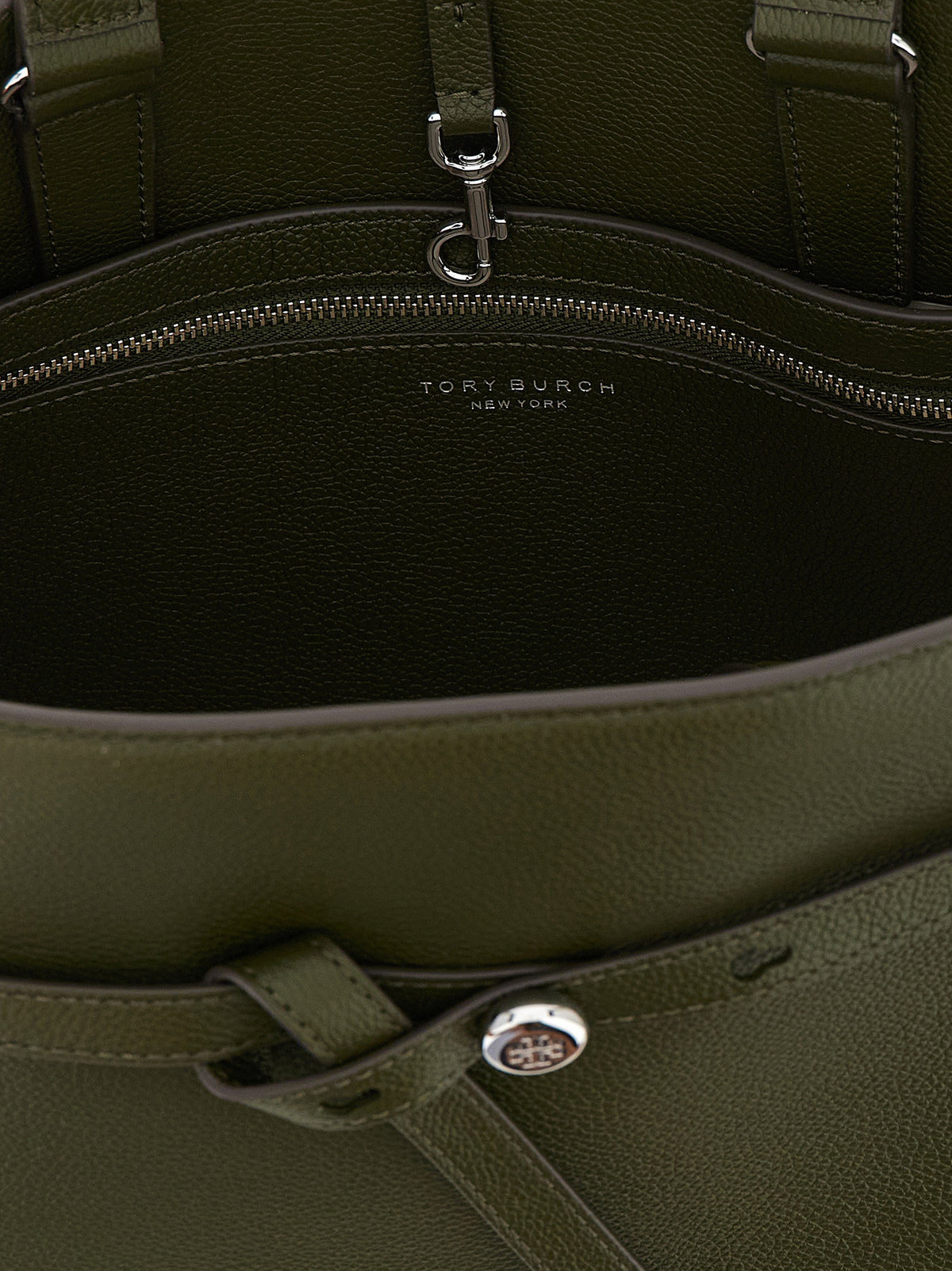 Tory Burch Romy Small Top Case Green