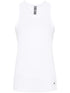 Adidas By Stella McCartney Ribbed Sleeveless Racerback Top White White