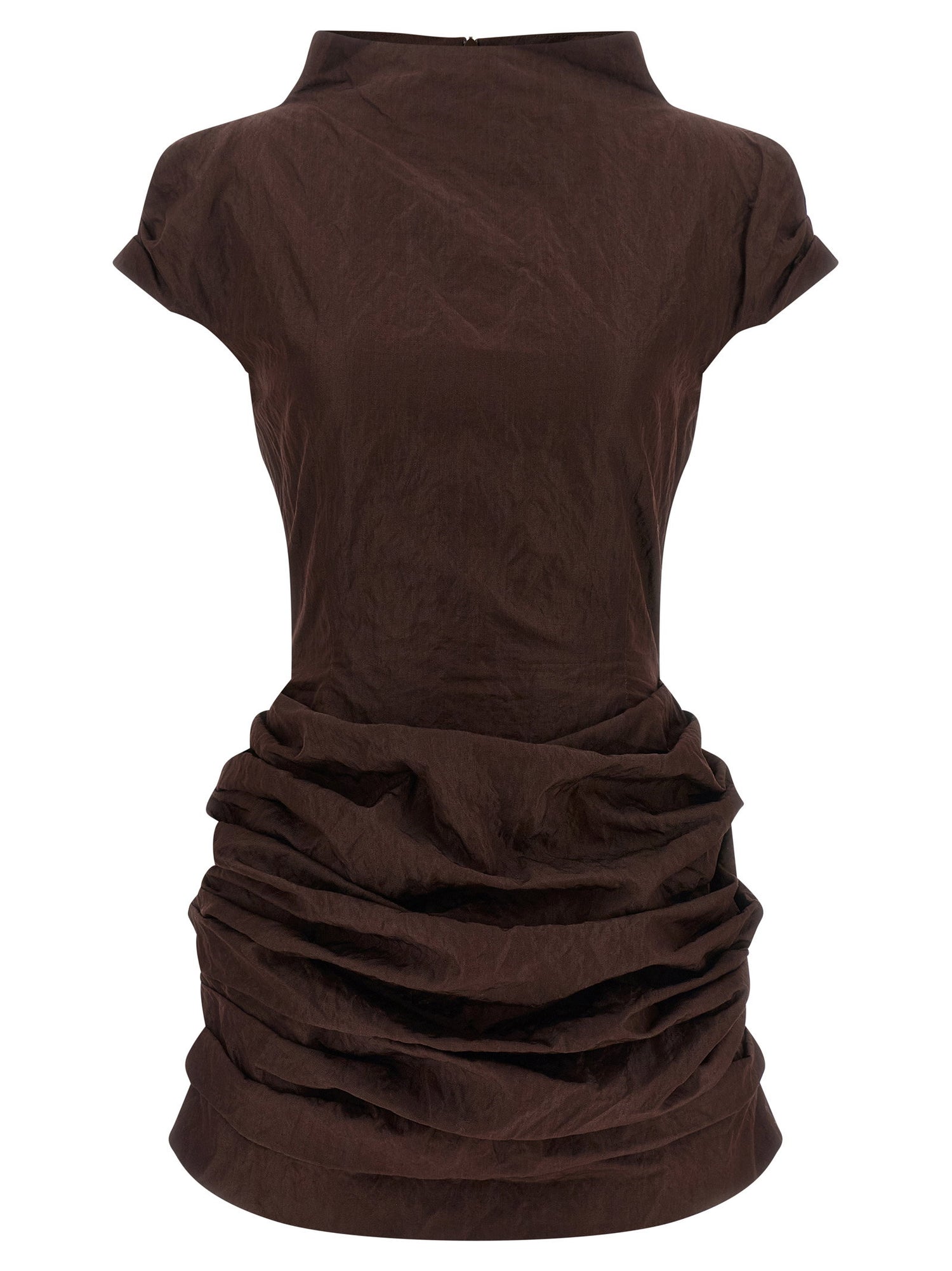 Magda Butrym 48 Dress Brown