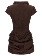 Magda Butrym 48 Dress Brown
