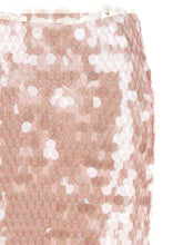 Tory Burch Maxi Sequin Skirt Pink