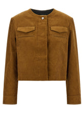 Tory Burch Corduroy Blazer Brown