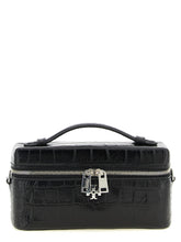 Tory Burch Charlie Vanity Case Crossbody Bag Black