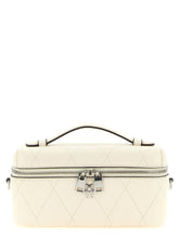 Tory Burch Charlie Vanity Case Crossbody Bag White