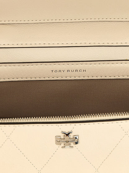 Tory Burch Charlie Vanity Case Crossbody Bag White