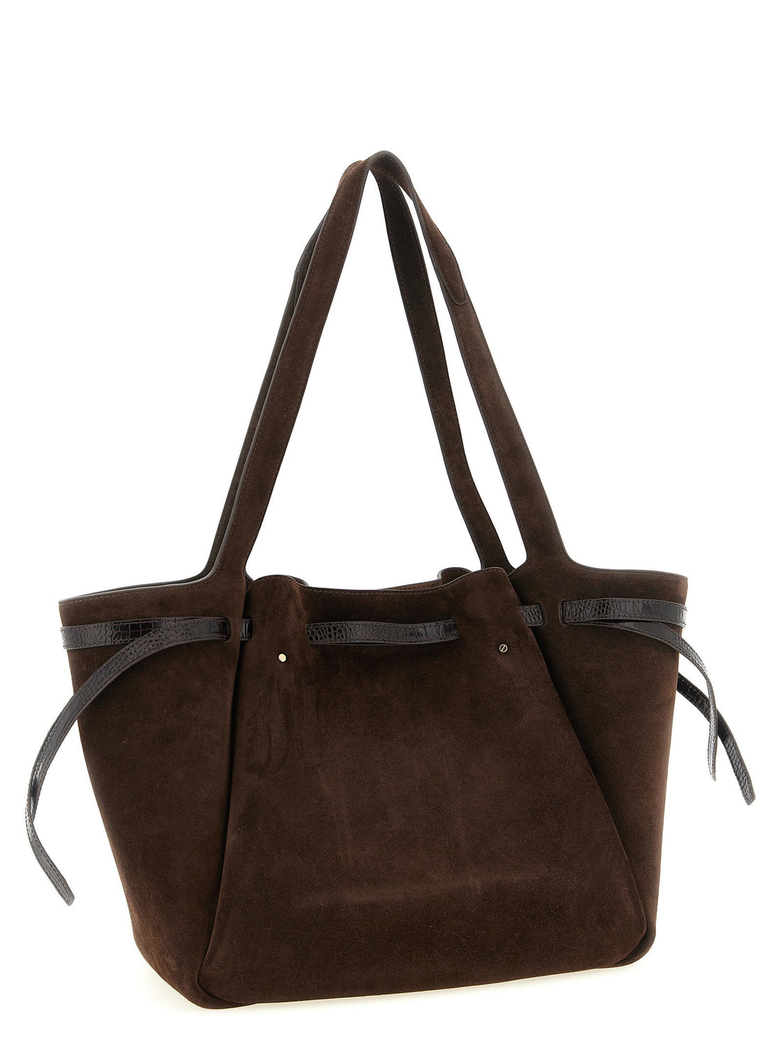 Tory Burch Romy Shopping Bag Brown