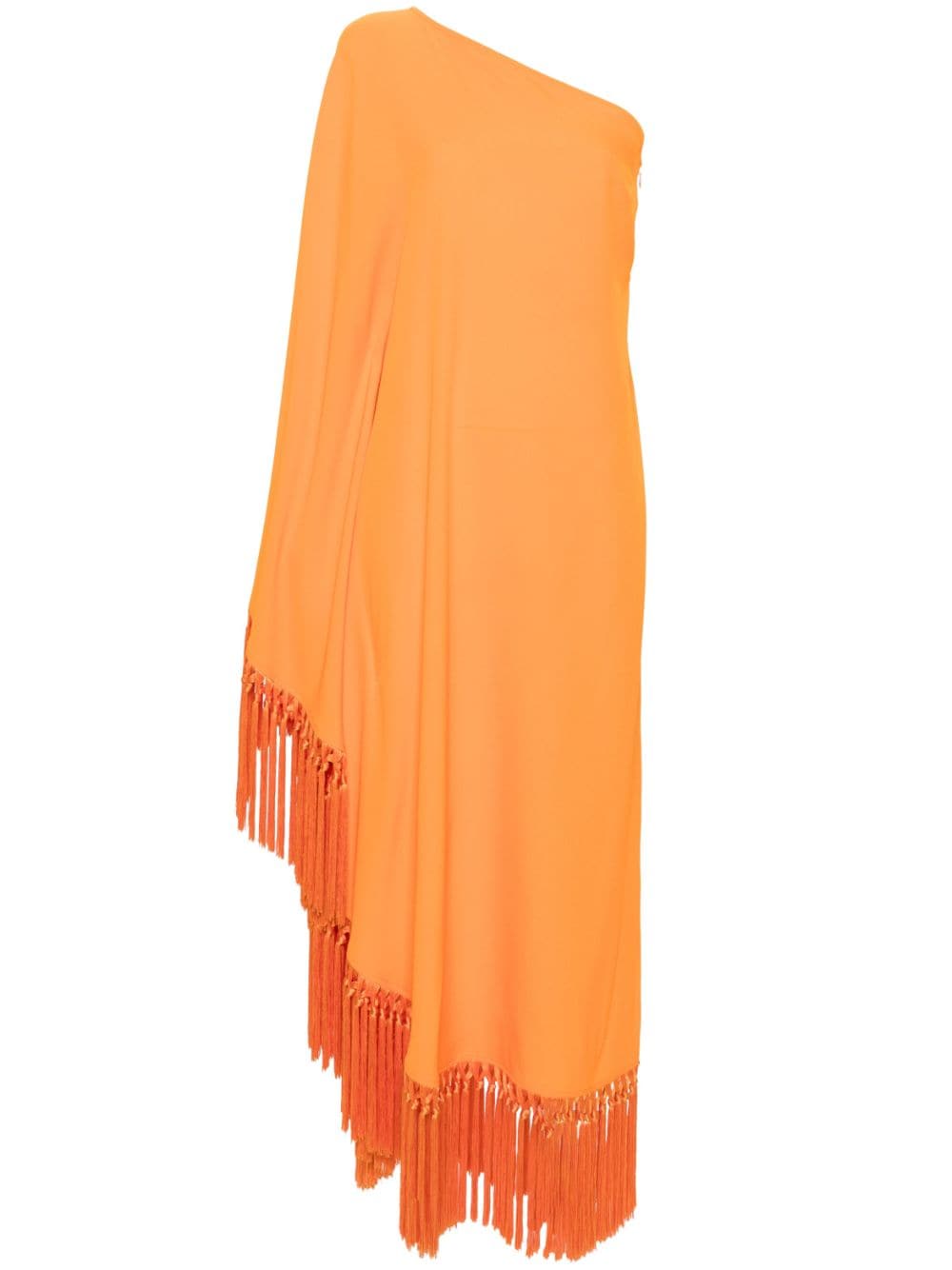 TALLER MARMO PRE Fringed Long Dress Orange