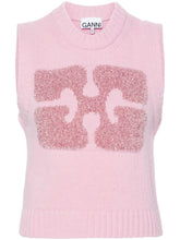 GANNI light pink knitted Sweaters