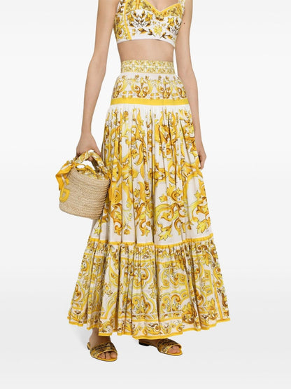 Jupes Dolce &amp;amp; Gabbana Jaune