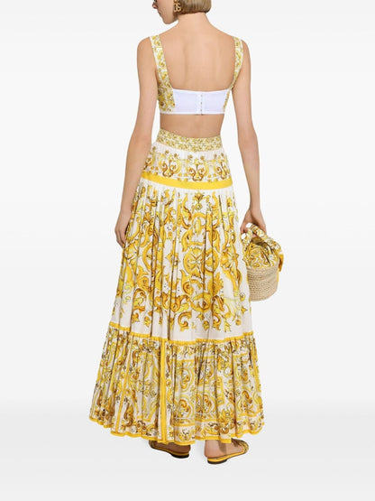 Jupes Dolce &amp;amp; Gabbana Jaune