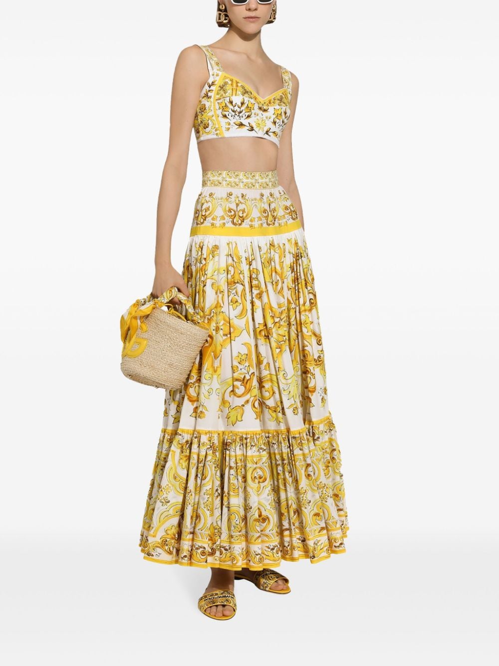 Jupes Dolce &amp;amp; Gabbana Jaune