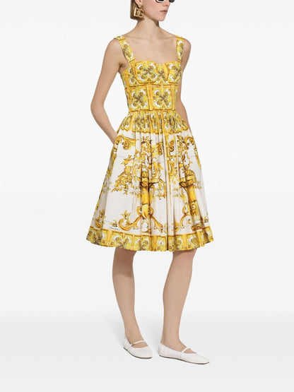 Robes Dolce &amp;amp; Gabbana Jaune