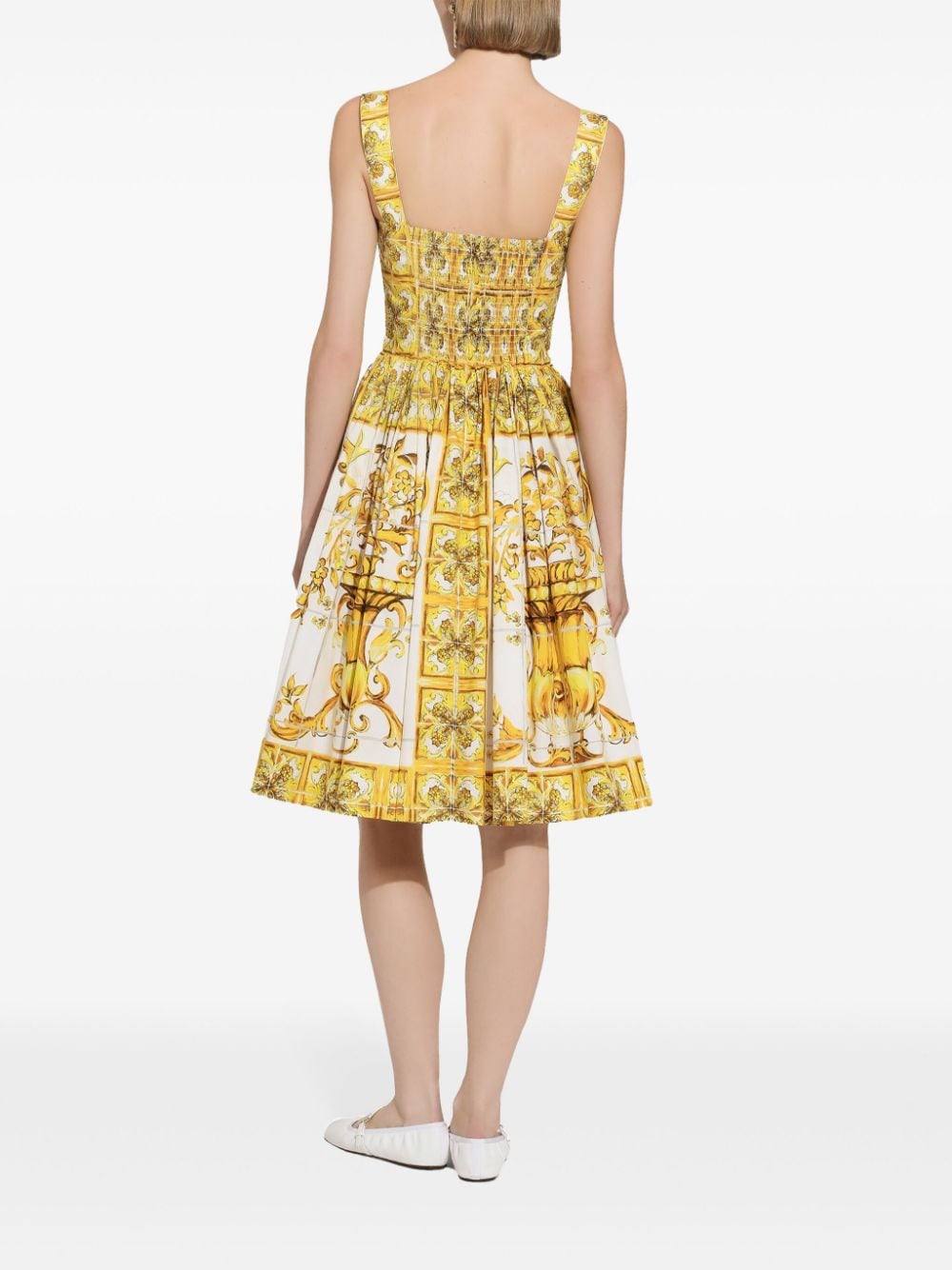 Robes Dolce &amp;amp; Gabbana Jaune