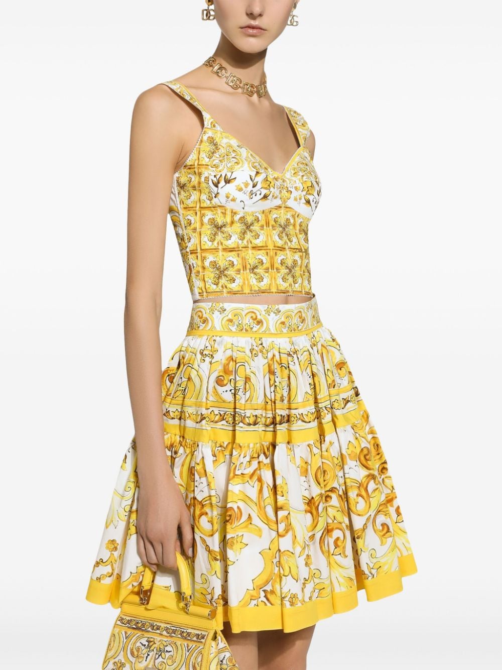 Jupes Dolce &amp;amp; Gabbana Jaune