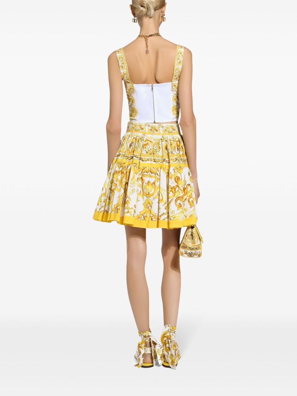 Jupes Dolce &amp;amp; Gabbana Jaune