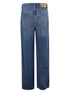 Seven Indigo Blue Straight-Leg High-Rise Jeans Blue