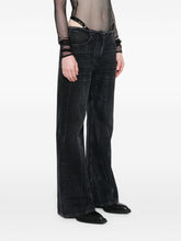 Givenchy Wide Leg Denim Jeans Black