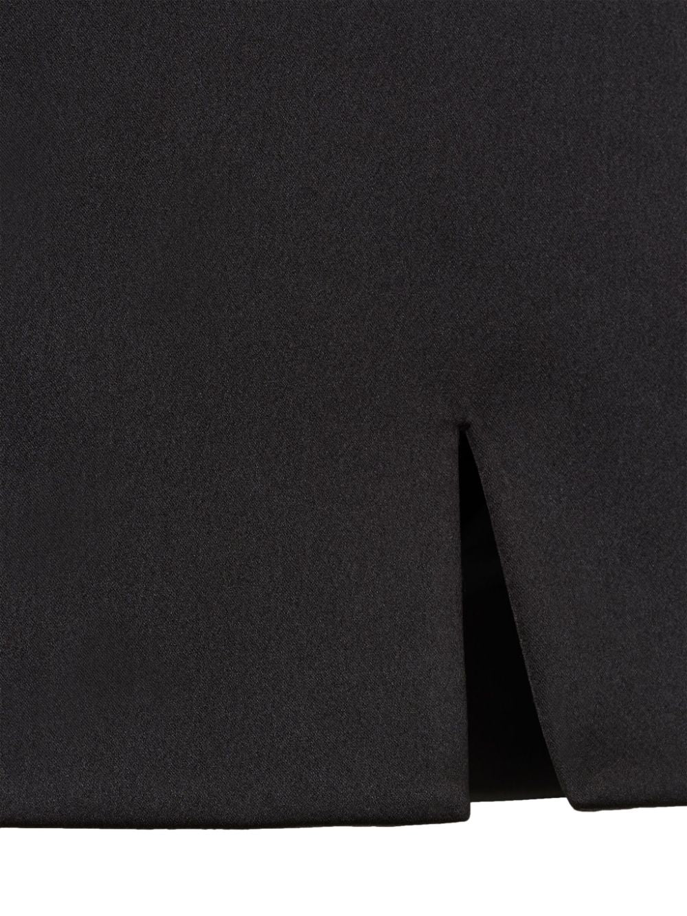 Marc Jacobs The Duchess Satin Bias-Cut Mini Skirt Black