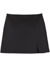Marc Jacobs The Duchess Satin Bias-Cut Mini Skirt Black