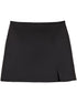 Marc Jacobs The Duchess Satin Bias-Cut Mini Skirt Black