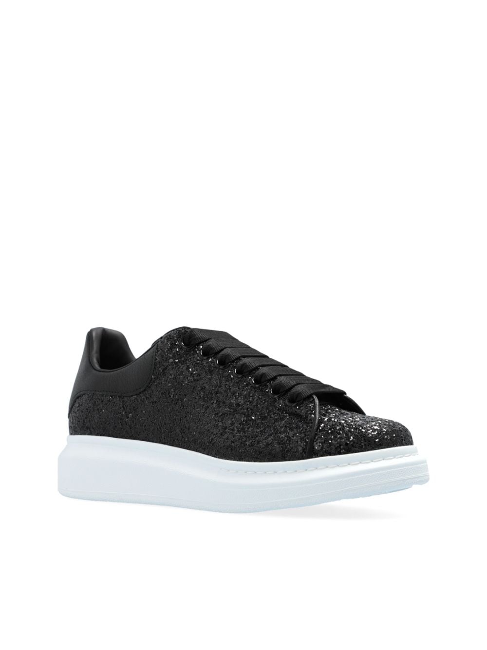 Alexander McQueen Oversized Low-Top Sneakers With Glitter 