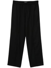 Fabiana Filippi Straight-Leg Wool-Blend Trousers Black Black