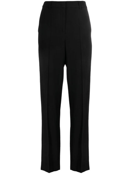 High-waisted trousers