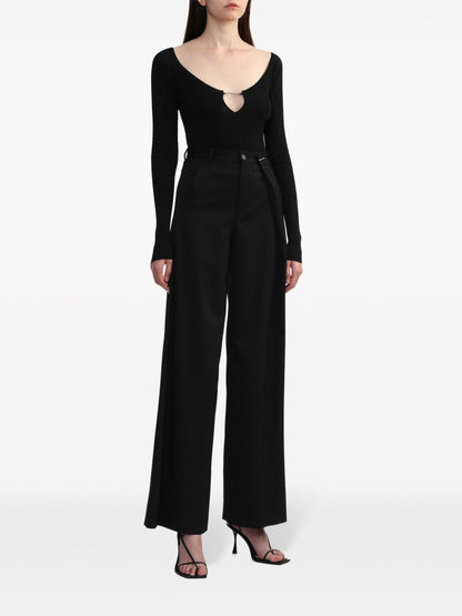 Jacquemus Le Haut Pralu top Black
