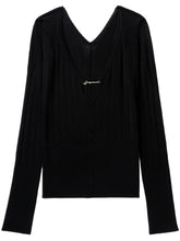 Jacquemus Le Haut Pralu top Black