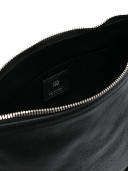Givenchy Voyou Leather Crossbody Bag Black