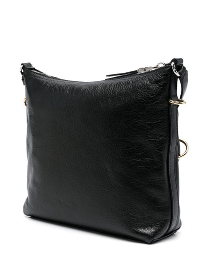 Givenchy Voyou Leather Crossbody Bag Black