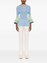 Forte Forte High-Waisted Pleated Crepe Straight-Leg Trousers Ivory