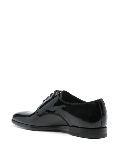 Patent leather Derby shoes