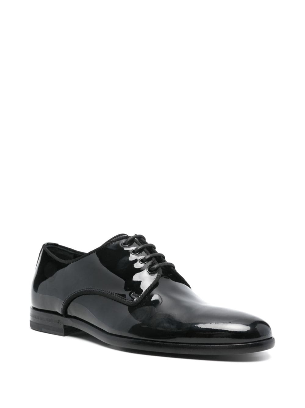 Patent leather Derby shoes