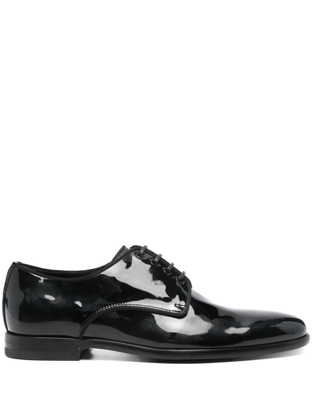 Patent leather Derby shoes