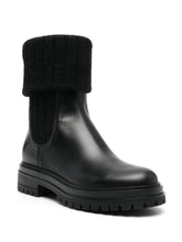Gianvito Rossi Tenney Chelsea Boots Black