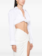 JACQUEMUS Cropped Bahia Shirts White