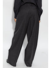 Givenchy Wide-leg Wool Trousers Grey