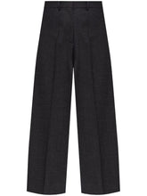 Givenchy Wide-leg Wool Trousers Grey
