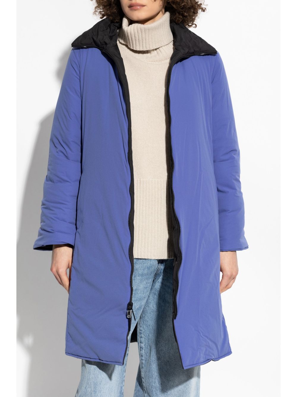 Manteau réversible en duvet