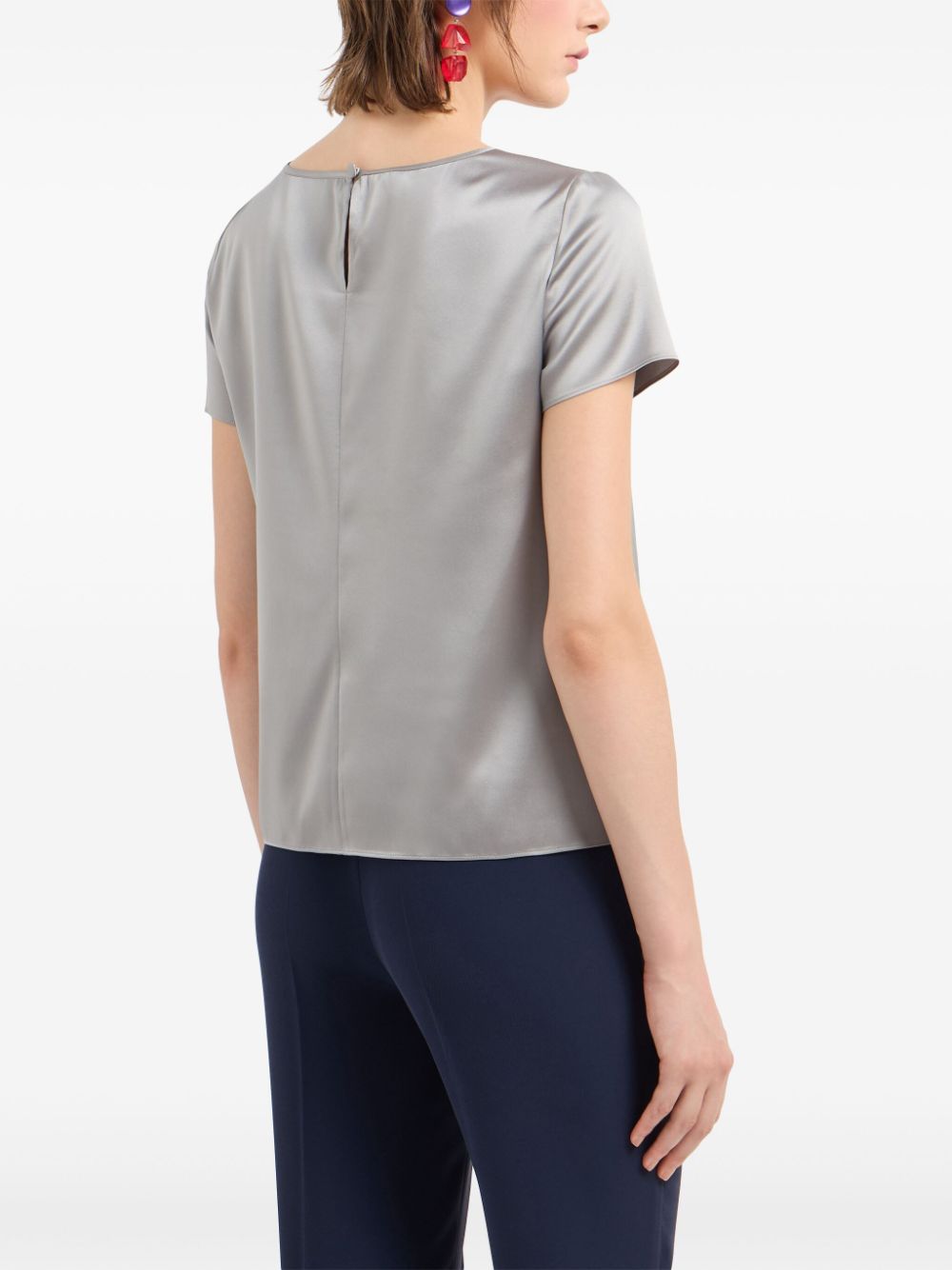 Stretch Silk Top