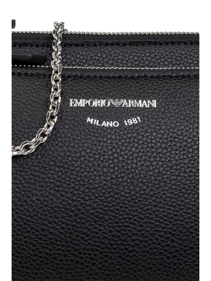 Emporio Armani Shoulder Bag With Printed Logo