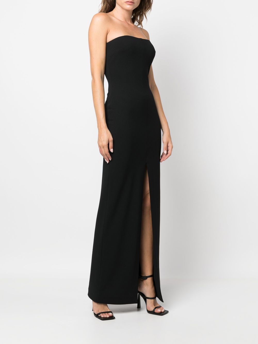 Strapless Stretch Maxi Dress