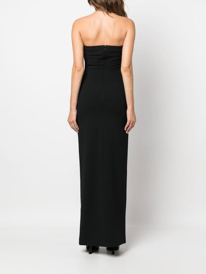 Strapless Stretch Maxi Dress