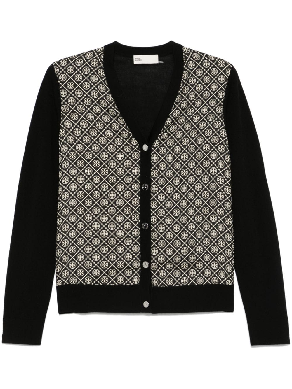 Cardigan with logo