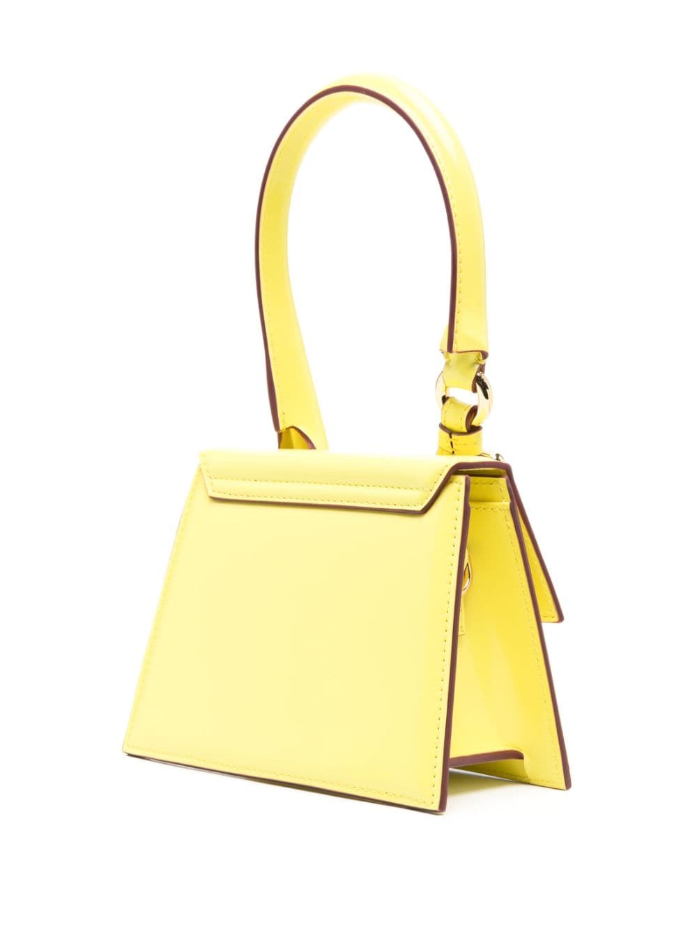 JACQUEMUS Le Chiquito Moyen Boucle Handbag Yellow