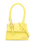 JACQUEMUS Le Chiquito Moyen Boucle Handbag Yellow